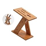 Conteneur : peut contenir des couteaux de cuisine, y compris un couteau large, un couperet et des ciseaux de cuisine, un support