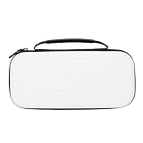 Glomora Carrying Case Fit for Switch 2 2025 Hard Shell Portable Travel Bag with 10 Game Card Slots Accessories Pouch Lightweight Anti Scratch Black (Blanca)