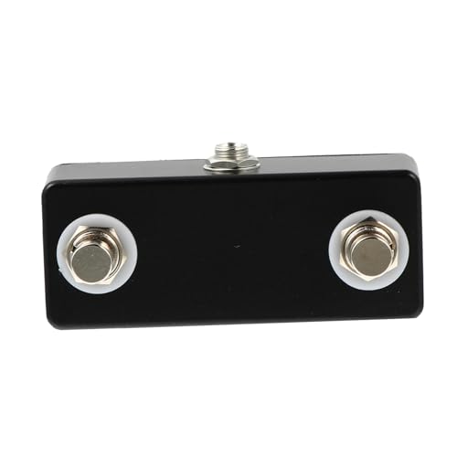 Pédale de commutation double légère et compatible autres pédales pour guitare effet