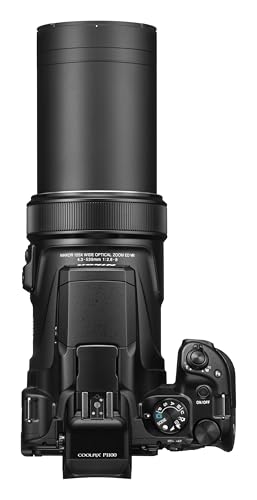 Nikon COOLPIX P1100 Superzoom Digital Camera | 125x Optical Zoom with Image Stabilization 16 MP 4K Ultra HD Video Wi-Fi Connectivity RAW Format and Rotating LCD Screen (Black)