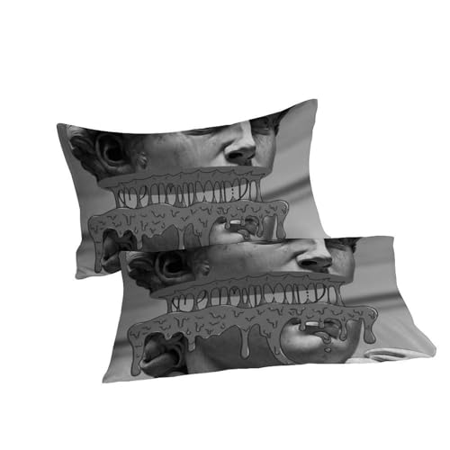 Housse de couette 200x200cm statue de pierre imprimé 3D drap de lit microfibre double - 7