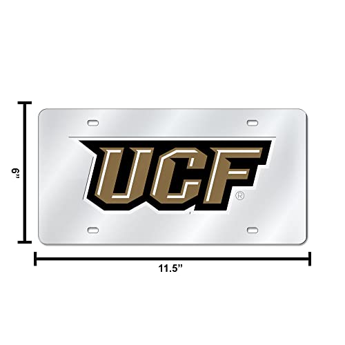 Rico Industries NCAA Central Florida Knights - UCF UCF Silver Laser Cut Tag - Thumbnail 6