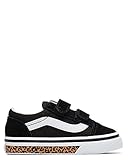  Vans Old Skool V Animal Sidewall Code VN0A38JN32M Nero - Nero/Bianco - Taglia:, nero/bianco, 21 EU