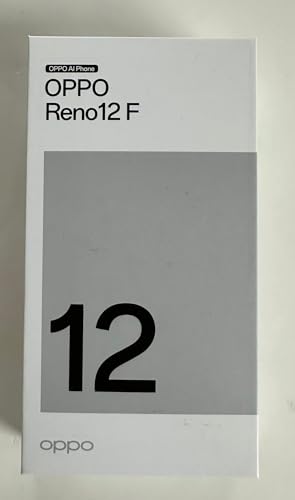 Oppo Reno12F 4G Smartphone - 6,7" AMOLED, 50MP Kamera, 5 000 mAh