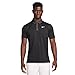 Nike Men's Dri-FIT Tour Golf Polo, 4-Way Stretch, Sweat-Wicking, Structured Collar, Chest & Back Swoosh Logo, Seasonal Colors (Anthracite Black | White, X-Large)