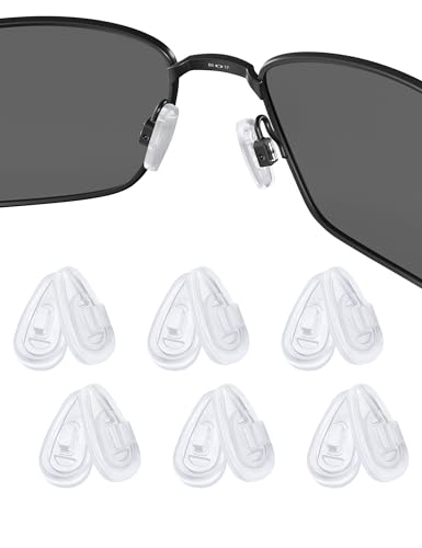 Image of Replacement Nose Pads for Oakley Halfshock OX3119 /Drill Bit OX3089 /Drill Bit 0.5 OX3143 /Ejector /Extender OX3249 Eyeglasses