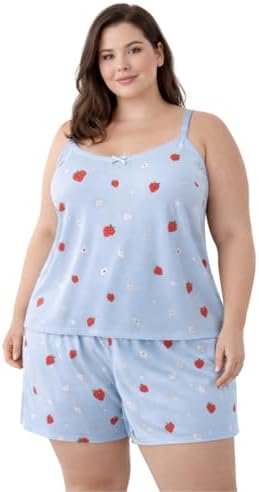 Pijama Feminino Baby Doll Plus Size Confortável L1339