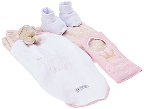 Kit Presente Princesa (4 peças), Zip, rosa bebê