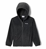 Columbia Big Boys' Steens II Fleece Hoodie, Charcoal Heather, X-Large