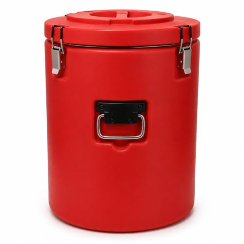 Image of BLEND ART Insulated Food Storage Container for Hot & Cold Food BPA Free SS Thermal Food Barrel with Locking Lid Leak Proof Catering Food Carrier for Hotels, Restaurants & Tiffin Service (40 Lt)