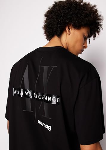 Armani Exchange Men's Comfort Fit Limited Edition Cotton X Mix Mag Tee4