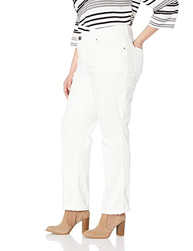 Image of Lee Women's Plus-Size Relaxed Fit Straight-Leg Jean