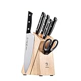 HENCKELS Dynamic Razor-Sharp 7-Piece Knife Set, Chef Knife, Bread Knife, German Engineered Informed by 100+ Years of Mastery