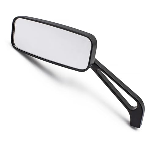 Espejo retrovisor moto rectangular 10/8mm par espejos laterales manillar accesorios motocicleta 5