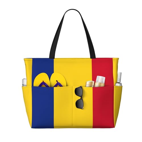 Sac à bandoulière roumain étanche grand format noir