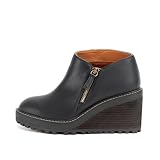 Wedge Ankle Boot in Ankara Style by Yellow Box