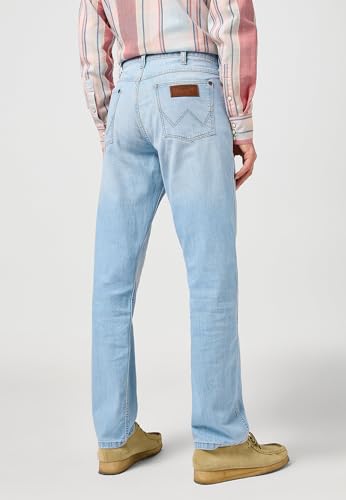WRANGLER - Jeans Herren - Regular Straight Fit - Greensboro - Spur Stitched – Ansicht 4
