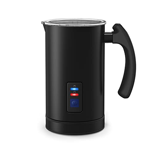 Produktfoto von freemax Milchaufschäumer Elektrisch, 240mL Milchschäumer aus Edelstahl für Erhitzen von Milch, Aufschäumen von&hellip;