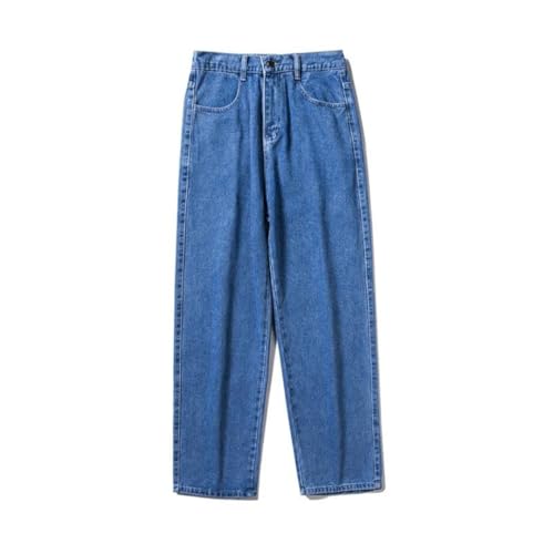 Men's Retro Jeans Loose Straight Drop Feel Wide Legged Pants Long Pants2