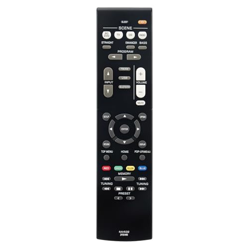 Télécommande de rechange RAV532 ZP354801 récepteur AV Yamaha RX-V383