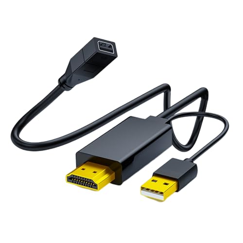 Câble convertisseur HDTV vers DP miniature 1m pour stabiliser un affichage défaillant en 4K 60Hz