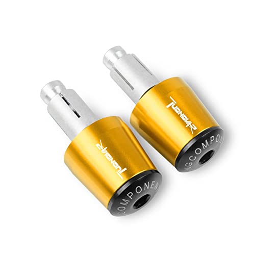Capuchon de guidon pour Aprilia Tuono V4 R 1000 finition or usinée haute précision