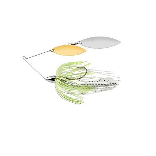 War Eagle Nickel Frame Double Willow Spinnerbait Spot Remover Skirt 3/8 oz.