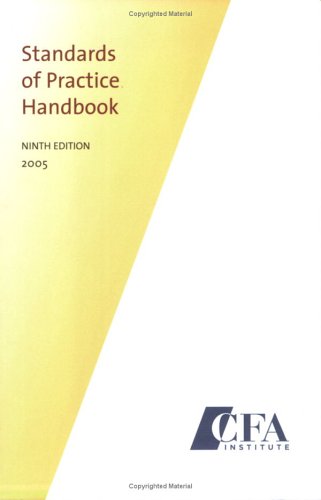 Standards of Practice Handbook 1932495339 Book Cover