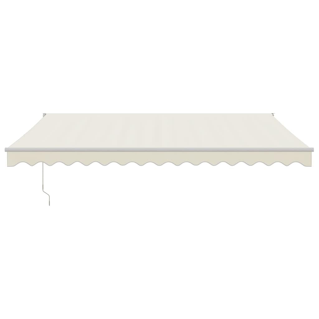 Store Banne Motorisé, Store Banne électrique Auvent rétractable Automatique crème 4x3 m