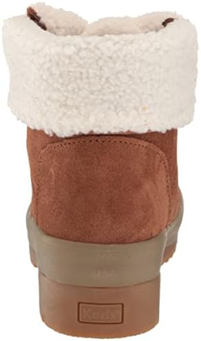 Keds Women's Core Camp Boot II Suede + Sherpa Ankle, Brown, 9 | Image 2