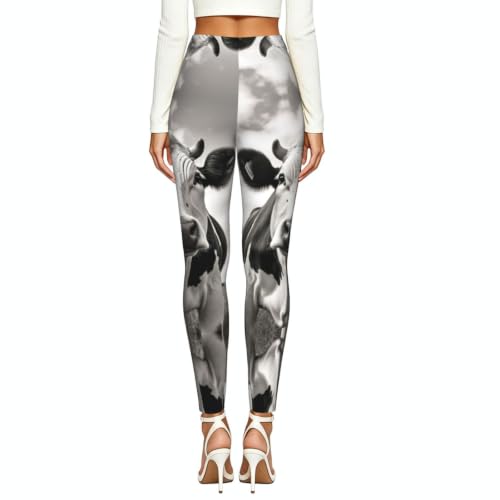 Leggings de compresión moldeadores de vaca para gimnasio 3