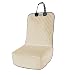 FATTY CHOWCHOW Dog Car Seat Covers 100% Waterproof Car Seat Protector for Pets Front Seat Scratch Proof Non-Slip Durable for Cars,Trucks & SUVs (Cream)