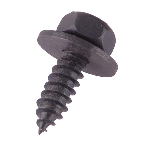 Tornillos de parachoques 90159-60498 para coche negro y guardabarros Lexus 50 Uds 4
