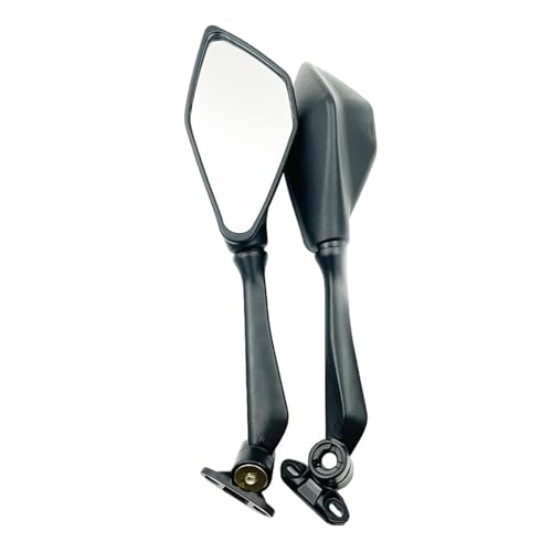 Espejos retrovisores de varilla larga para motocicleta Ninja 400 650 y vista trasera EX650