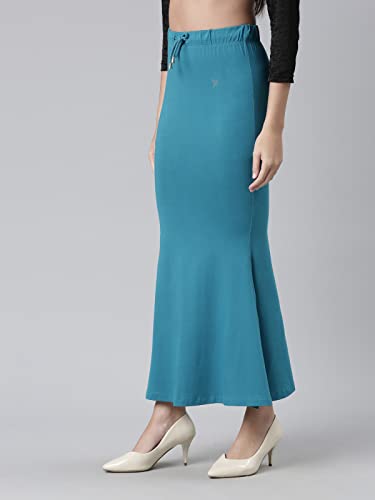 Image of TWIN BIRDS Saree Shapewear for Women | Super Soft Viscose Elastane Saree Petticoat Skirt | Stretchable & Comfortable SareeShaper