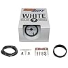 GlowShift White 7 Color 30 PSI Turbo Boost/Vacuum Gauge Kit - Includes Mechanical Hose, T-Fitting & Wiring - Multi-Color Display - White Dial - Clear Lens - for Car & Truck - 2-1/16" 52mm #5