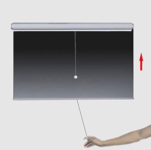 Miniatura 4 de PASSENGER PIGEON Persianas enrollables opacas, de alta calidad, sin cables, con protección UV, 74 pulgadas de ancho x 84 pulgadas de largo, color