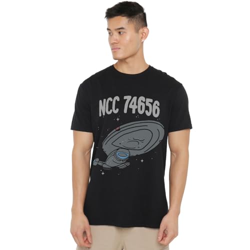 T-Shirt Star Trek Intrepid Class unisexe respirant et durable avec imprimé haute résistance