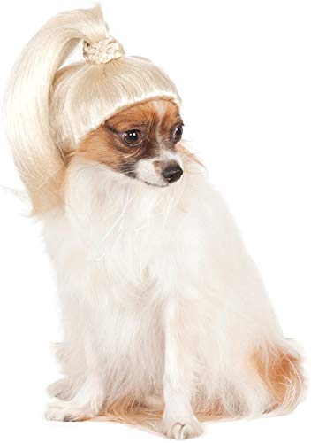 Rubies Blonde Pony Tail Pet Costume for Dogs or Cats, S/M
