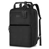 JiaWei Laptop-Rucksack， Notebook bis 15.3 Zoll, Organizer, 28.8 L, Damen Herren，Rucksack für Büro Business, Reisen, Pendeln und Schule, 48×31×20cm Tagesrucksack – Schwarz