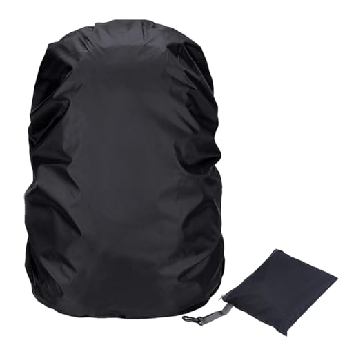 Funda impermeable para mochila – Funda compacta portátil de 45 L | Correa de hebilla antideslizante para senderismo, camping, ciclismo, senderismo y viajes al aire libre