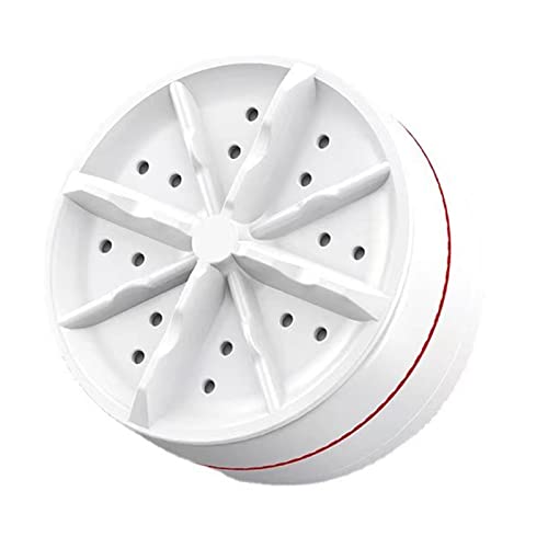 WOCOYOXY Portable Washing Machine Ultrasonic Turbo Washing Machine Laundry USB Portable Travel Washer Clothing Cleaning Air Bubble Rotating Mini Washing Machine
