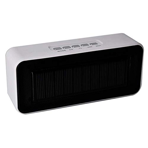 Solarbetriebene Lautsprecher Bluetooth Wiederaufladbare Tragbare Drahtlose Tf-Karte Sound Subwoofer Geeignete Tragbare Außenlautsprecher