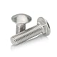 Nevoluxer 20 Stück Schlossschrauben M5 x 25 mm aus Edelstahl Schnellmontage, Vollgewinde – Carriage Bolts für Möbel & Holzverbinder