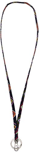 Vera Bradley Women's Lighten Up Lanyard, Mini Medallions, One Size