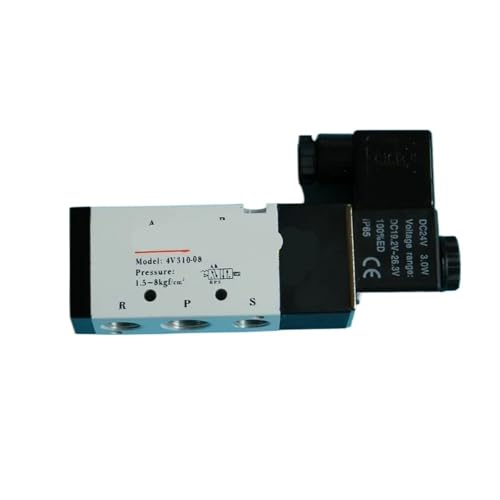 Vanne Pneumatique Électromagnétique pour commande de vérin double effet 12V - 6