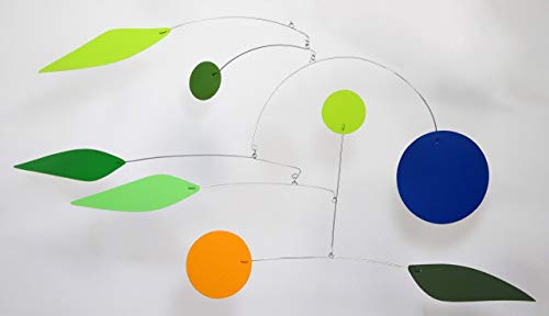 The Pinwheel-Hanging Art Mobile-Midcentury Modern