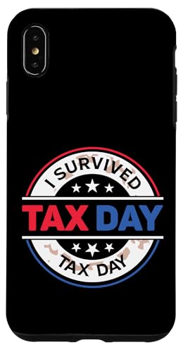 I Survived Tax Day ŃV[Y vmFvm X}zP[X iPhone XS Max p