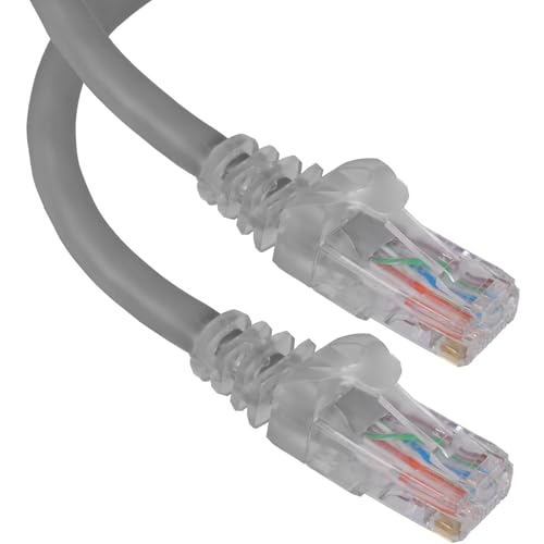 Image of Cat 6 Ethernet Cable 3 Meter High Speed LAN Cable up to 10Gbps, RJ45 Network Patch Cord for Router, PC, Laptop, Gaming Console & Smart TV