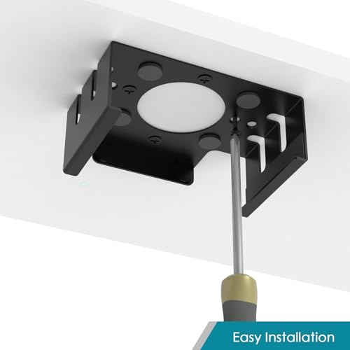 Support mural pour Mac mini M4 et M4 Pro, fixation TV noir - 6